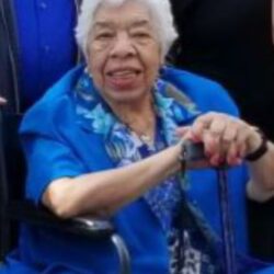 Luz Alvarez de Lopez, age 98