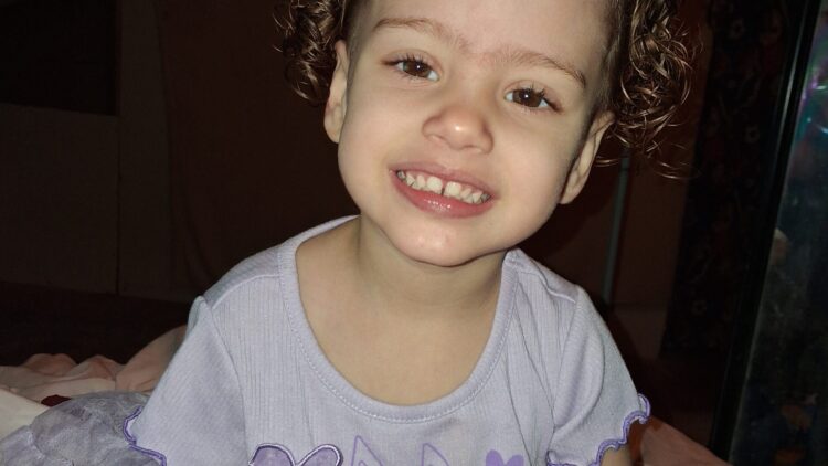 Celeste Chevella Rose Jean Jackson, age 2