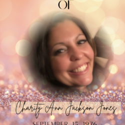 Charity Ann Jackson Jones, age 49