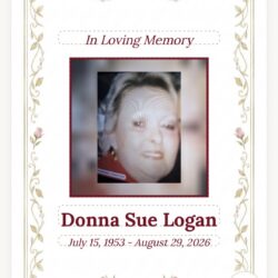 Donna Sue Logan, age 73