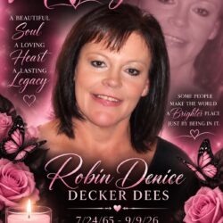 Robin Denice Decker Dees, 61